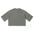 Waffle Boxy Tee