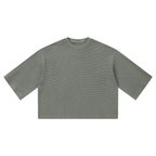 Waffle Boxy Tee