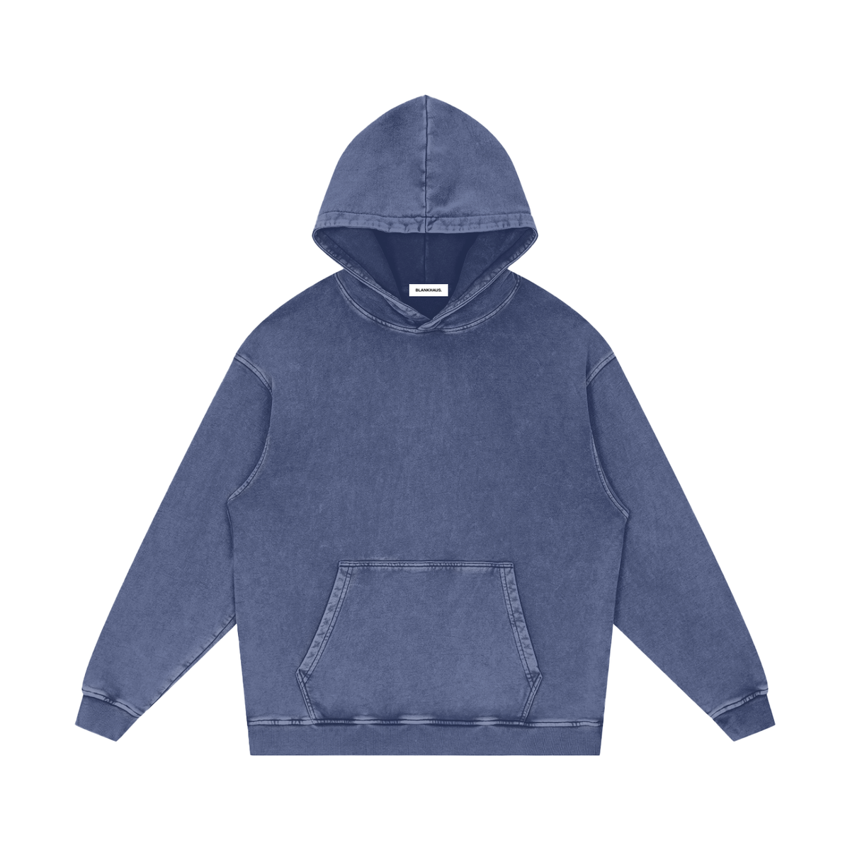 Snow Washed Loose Hoodie