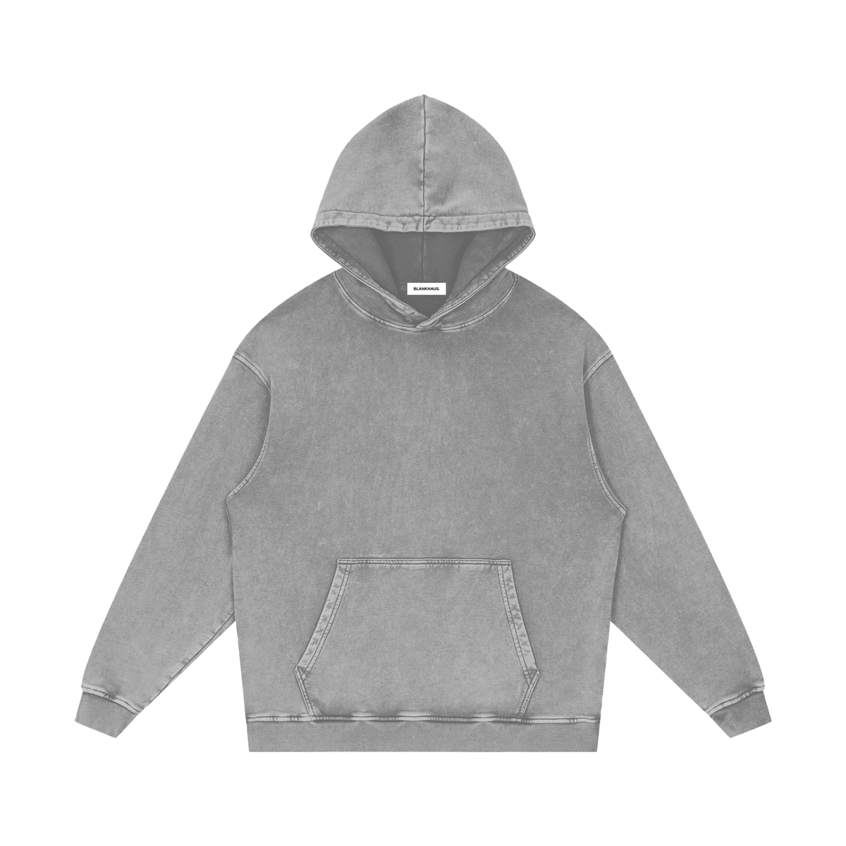 Snow Washed Loose Hoodie