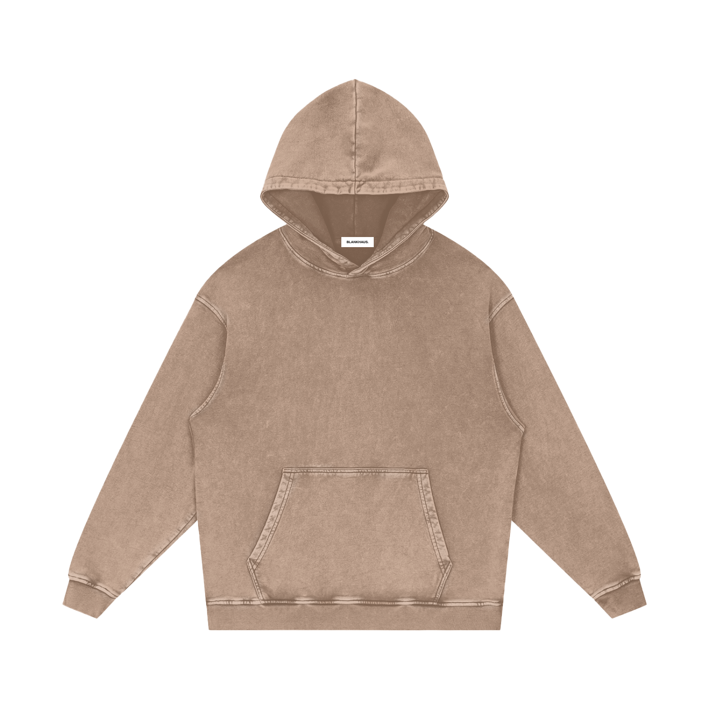 Snow Washed Loose Hoodie