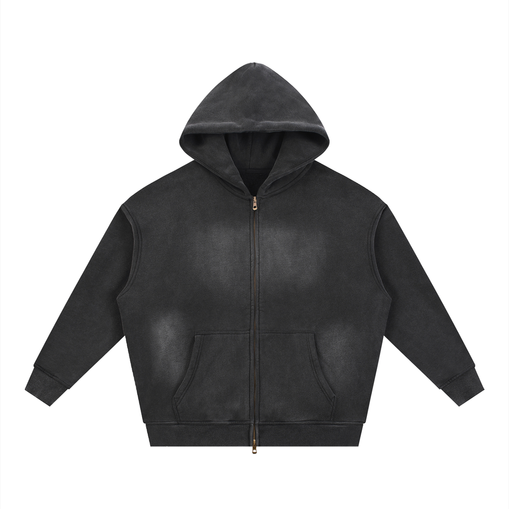 Sunfade Two-Way Zip Hoodie