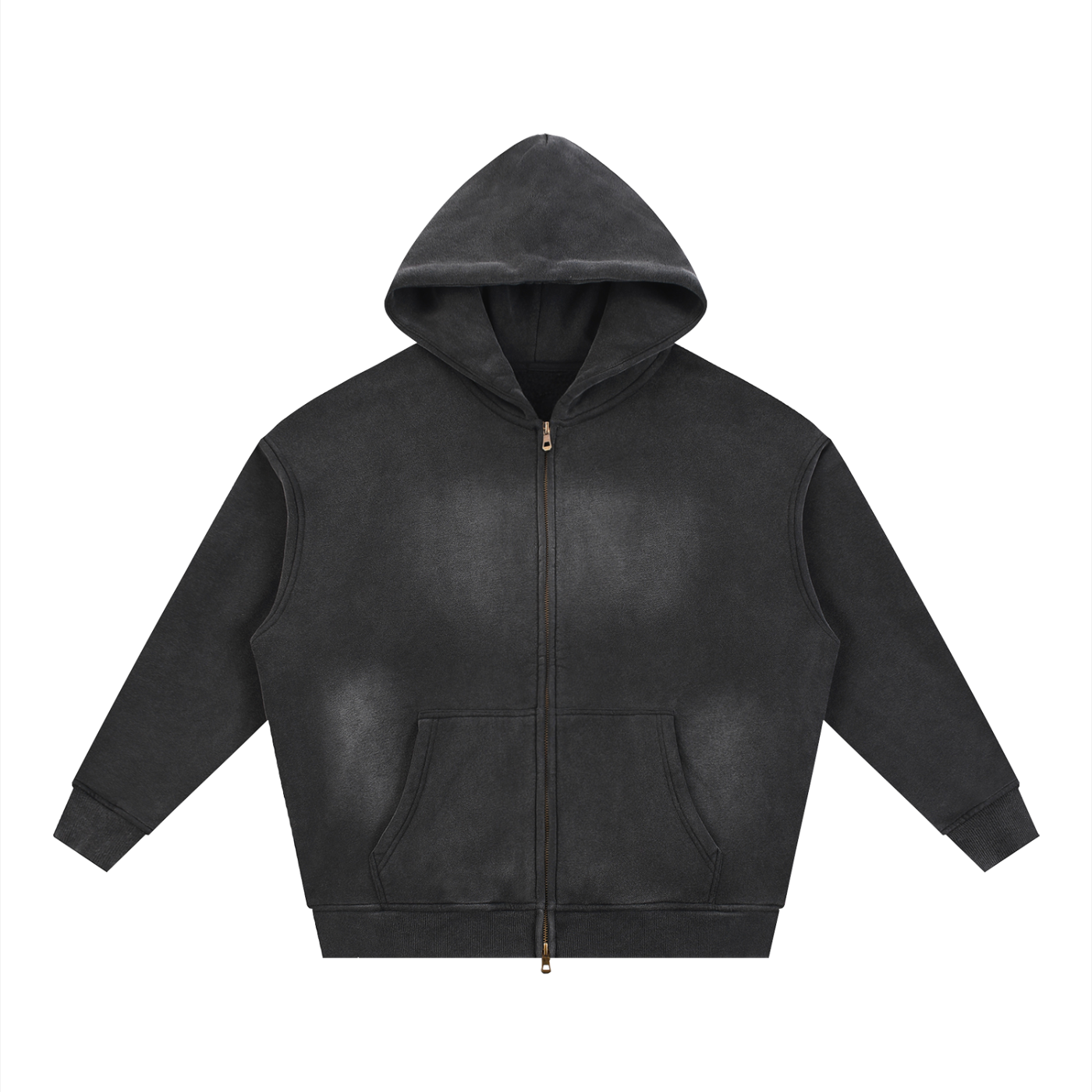 Sunfade Two-Way Zip Hoodie