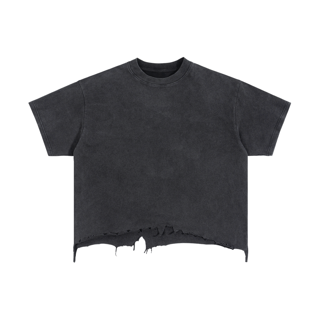 Vintage Distressed Boxy Tee
