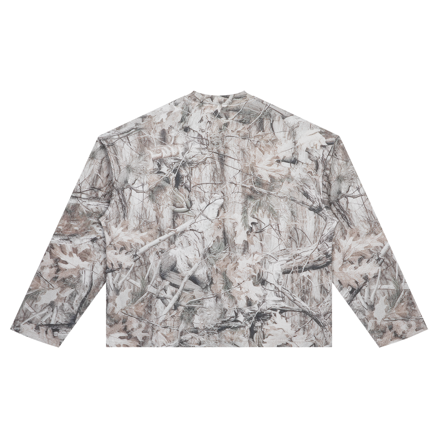 Tree Camo Waffle Long Sleeve Tee