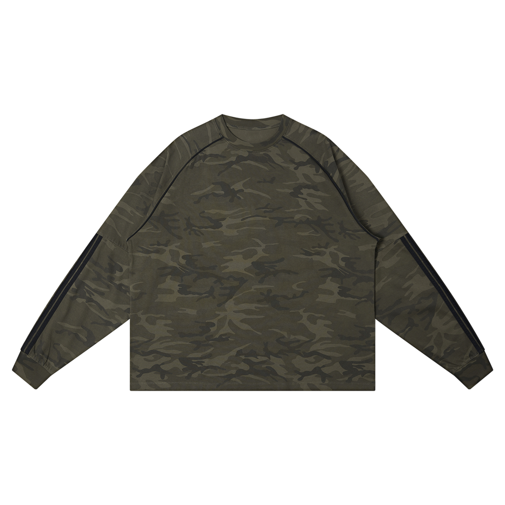 Camo Loose Long Sleeve Tee