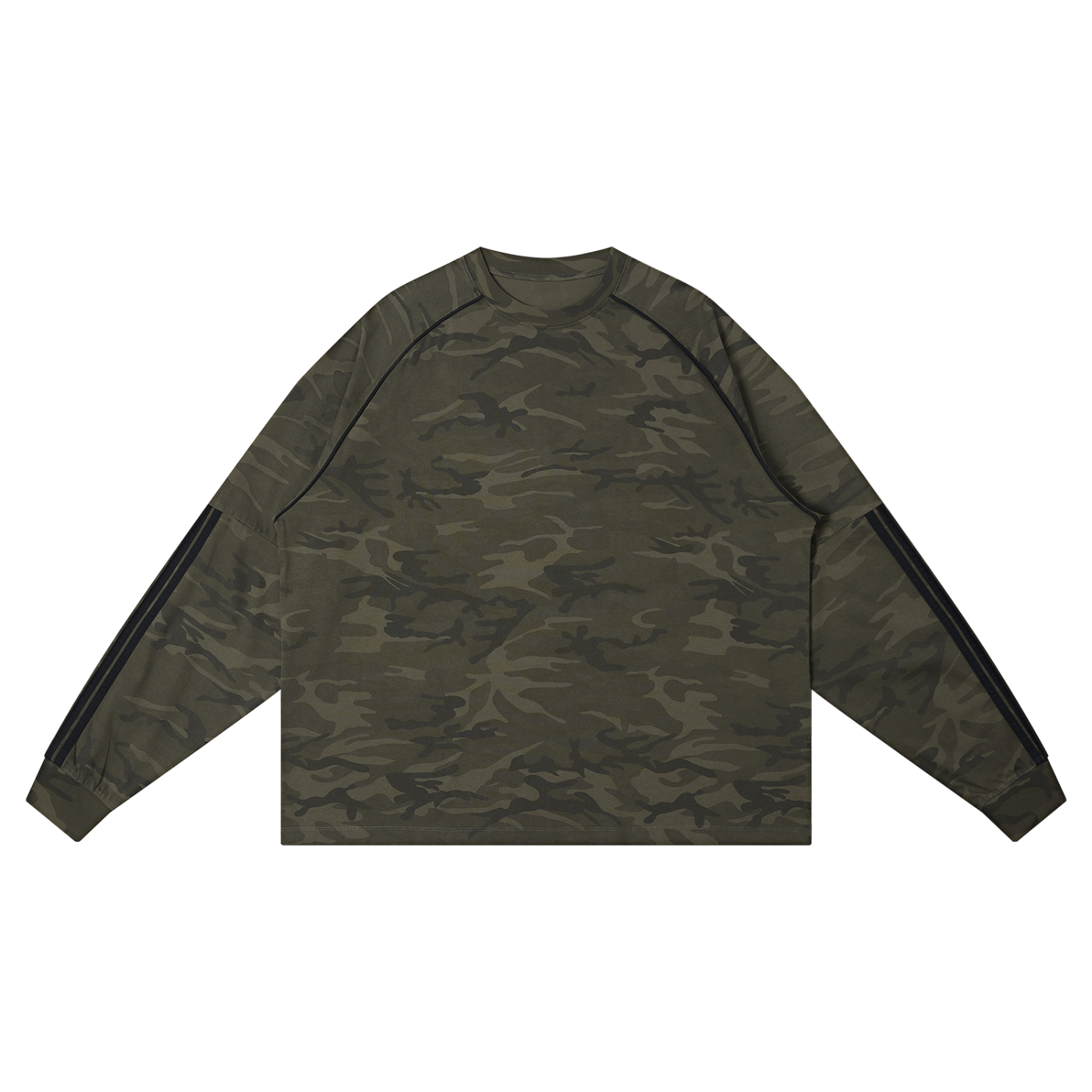 Camo Loose Long Sleeve Tee