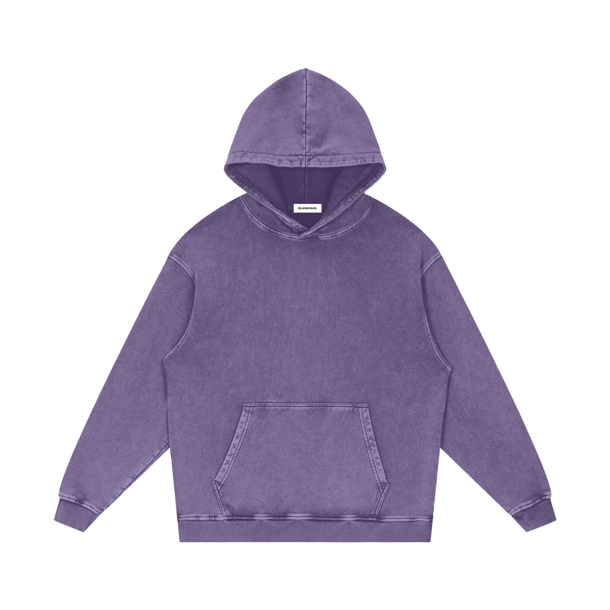 Snow Washed Loose Hoodie
