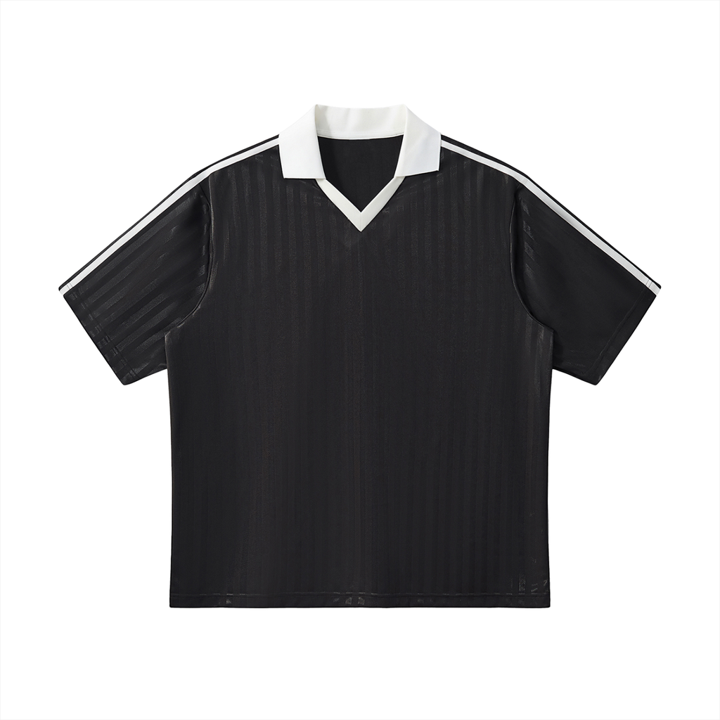 Contrast Stripe Soccer Jersey