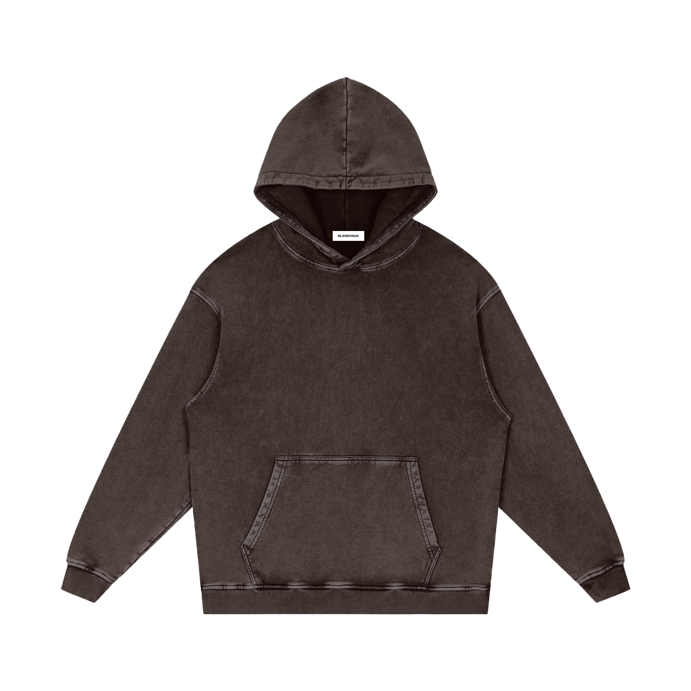 Snow Washed Loose Hoodie