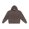 Sunfade Frayed Zip Hoodie