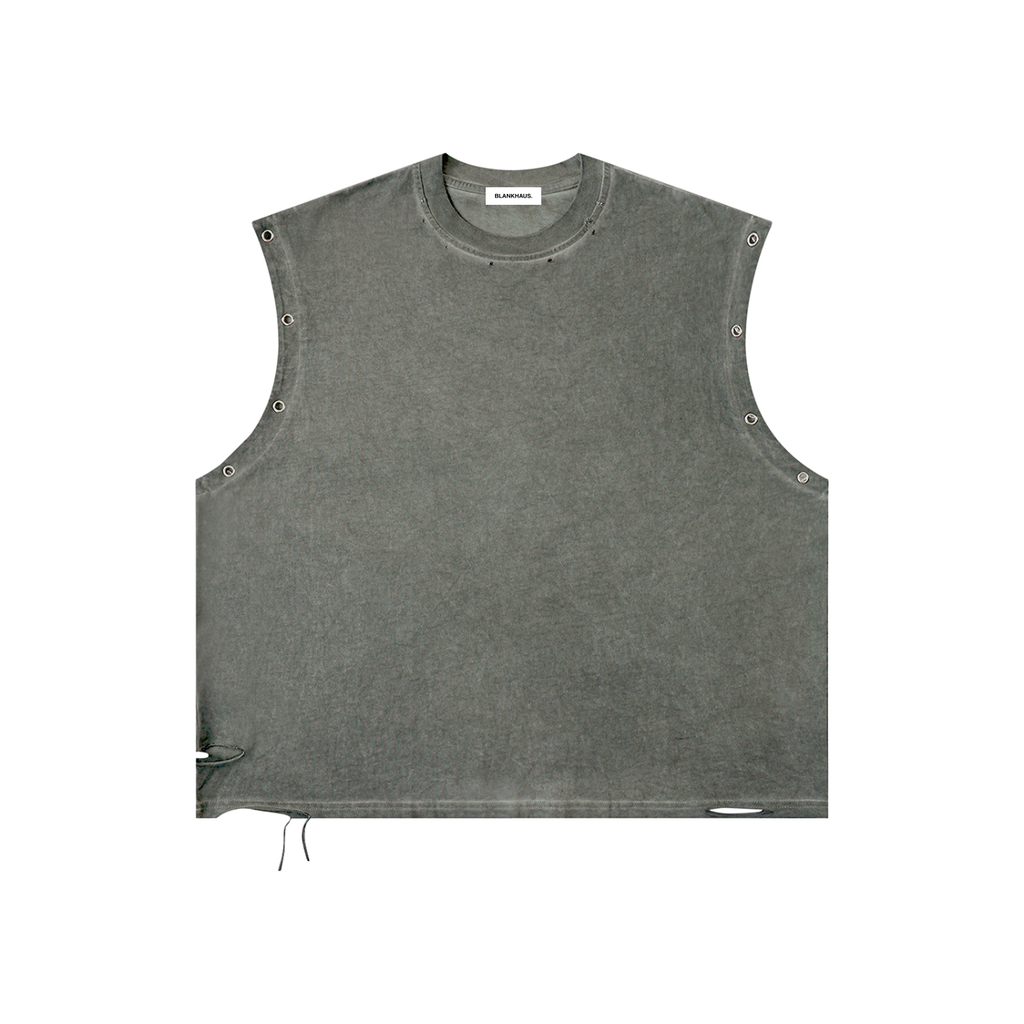 Grommet Distressed Tank