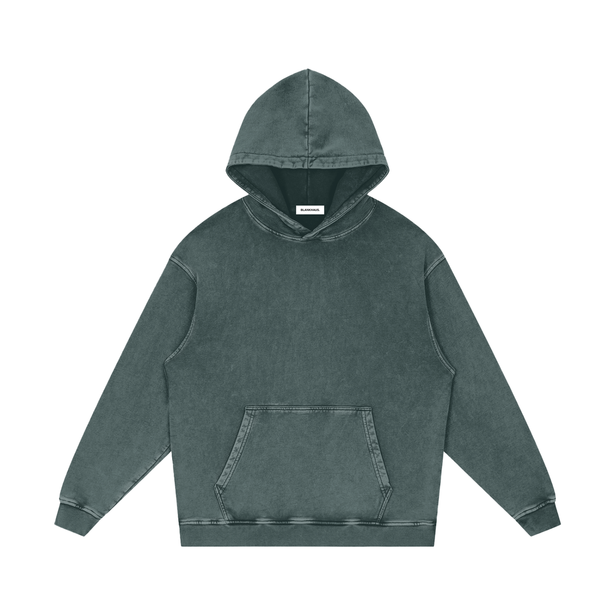 Snow Washed Loose Hoodie