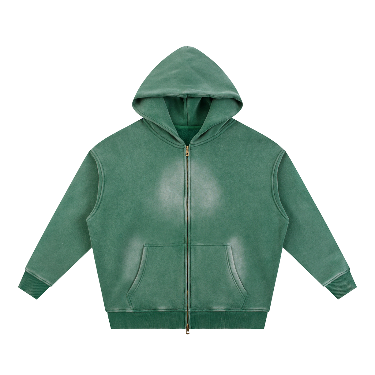 Sunfade Two-Way Zip Hoodie