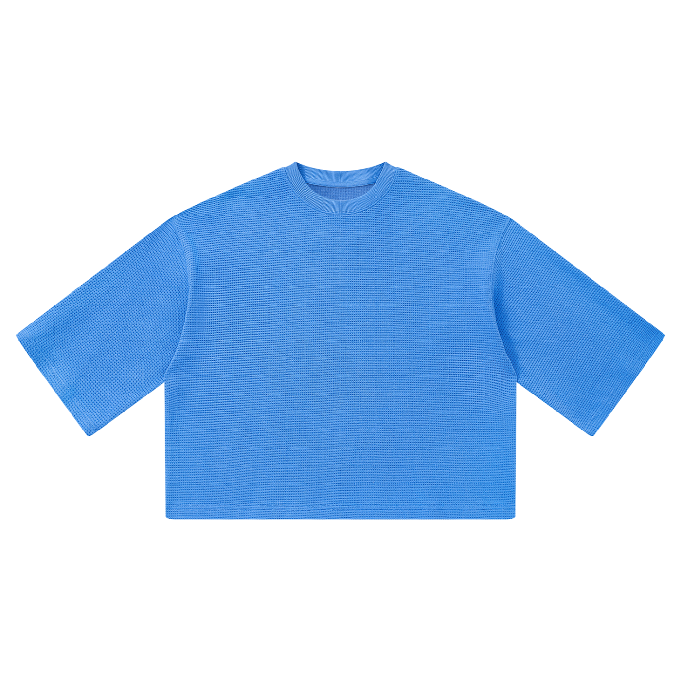 Waffle Boxy Tee
