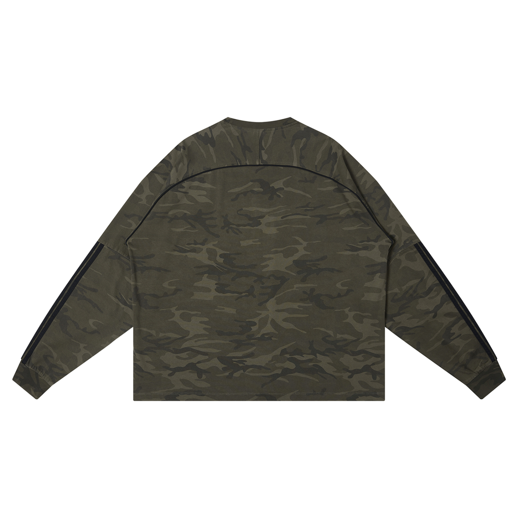 Camo Loose Long Sleeve Tee