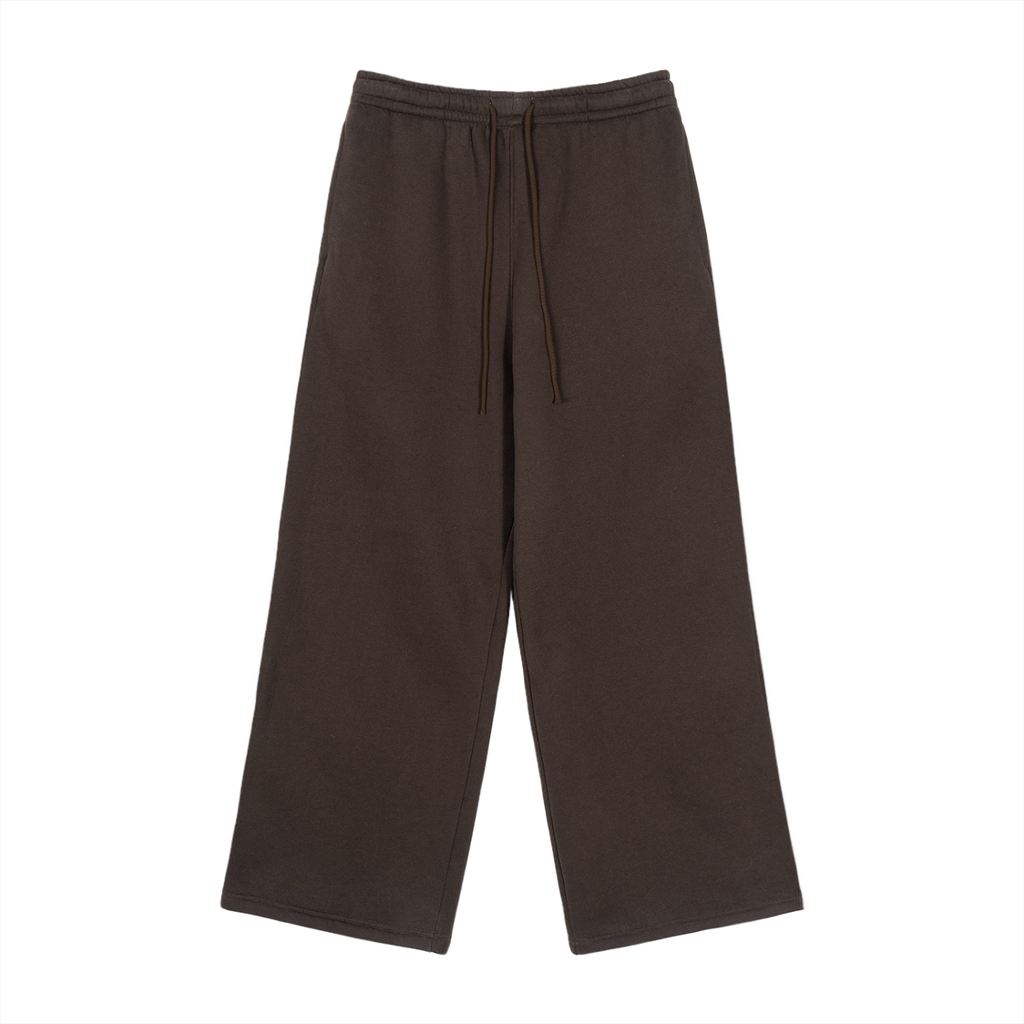 Fleece Straight-Leg Sweatpants
