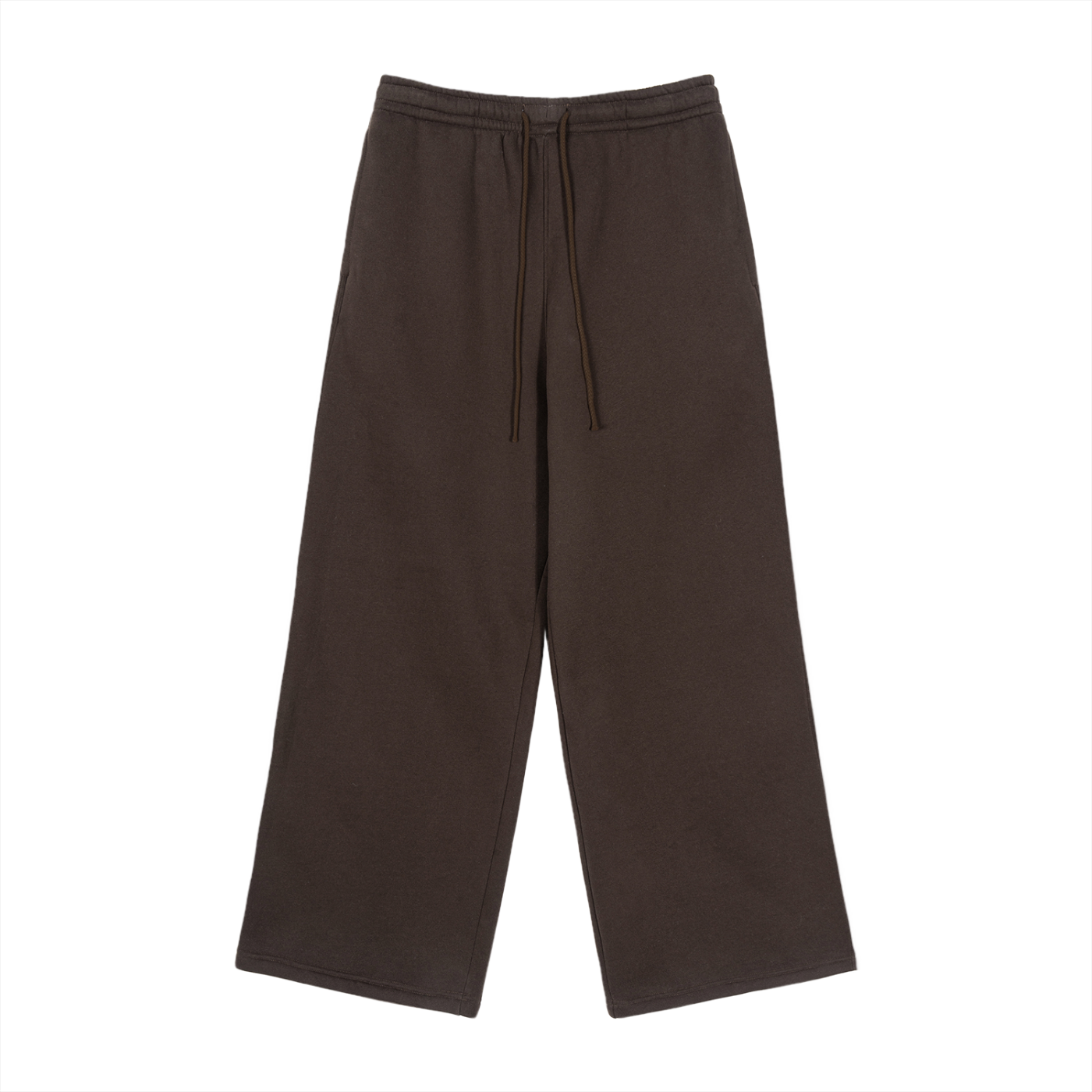 Fleece Straight-Leg Sweatpants