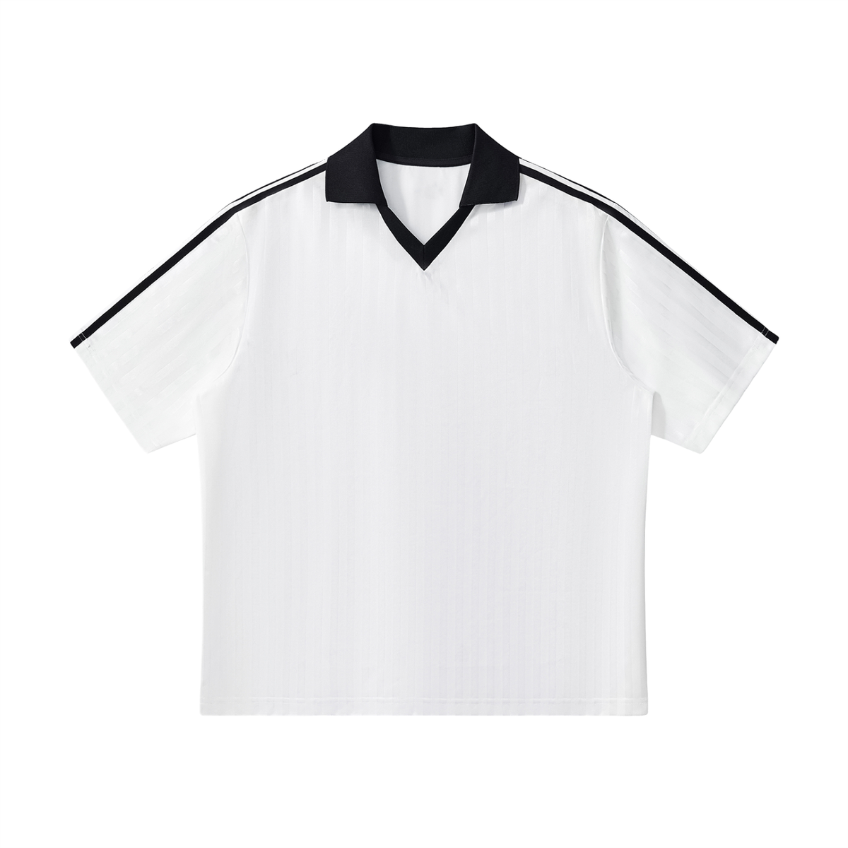 Contrast Stripe Soccer Jersey