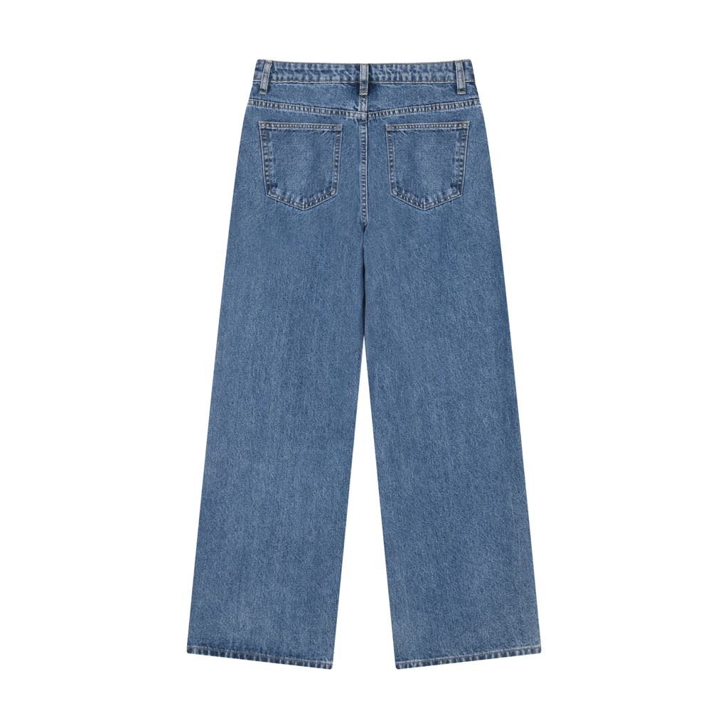 Wide-Leg Denim