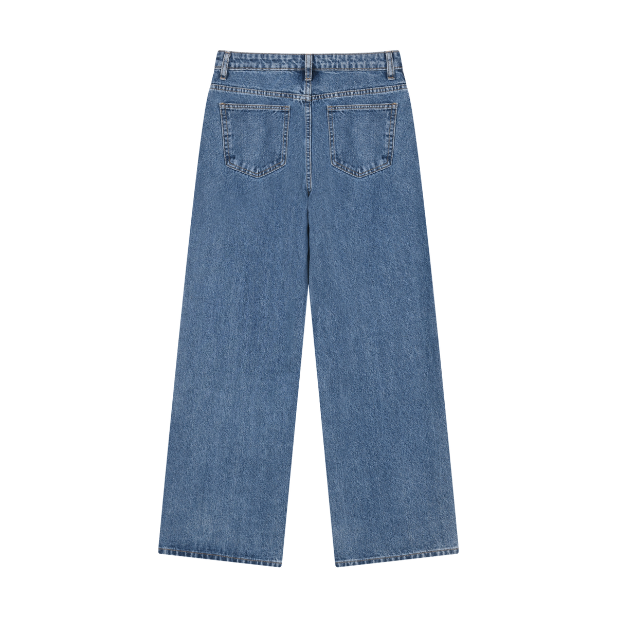 Wide-Leg Denim
