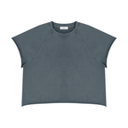Vintage Raw-Edge Boxy Tee