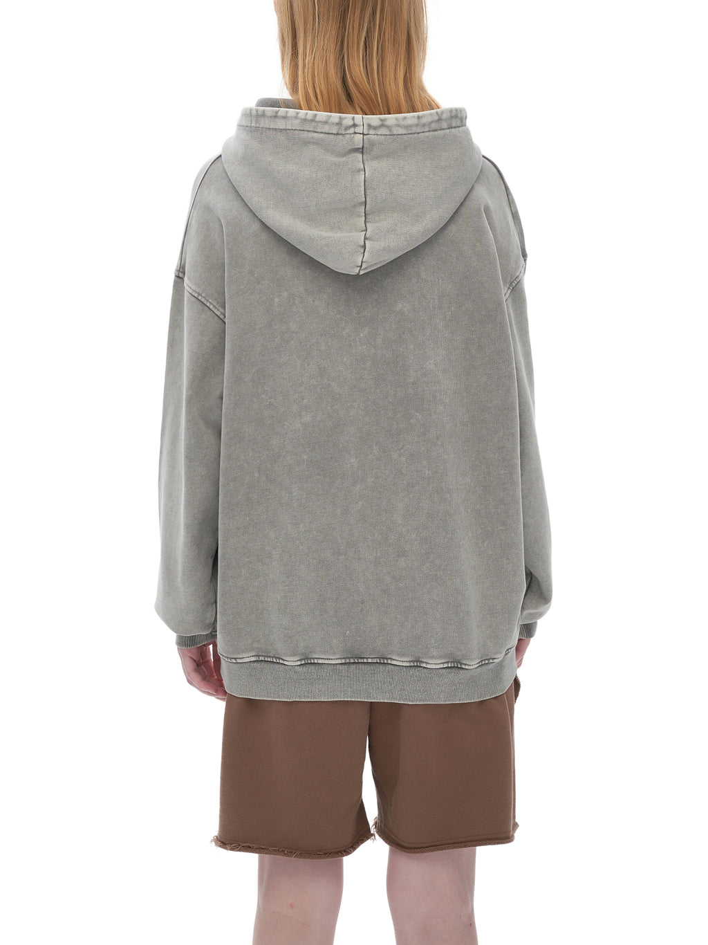 Snow Washed Loose Hoodie