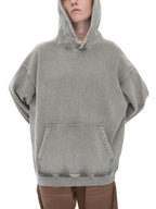 Snow Washed Loose Hoodie