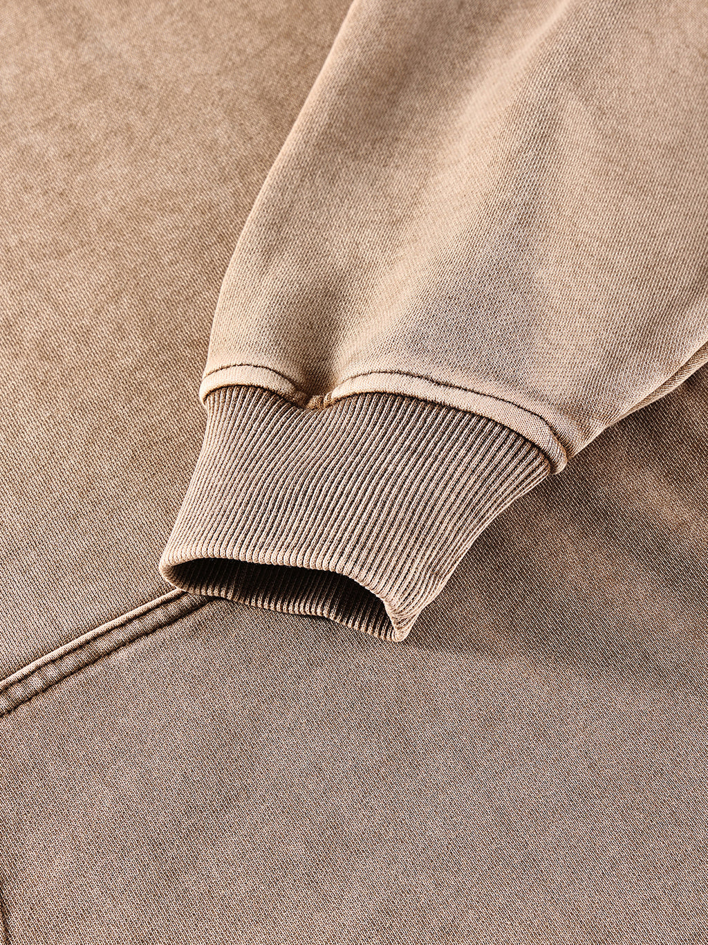 Snow Washed Loose Hoodie