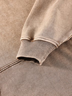 Snow Washed Loose Hoodie
