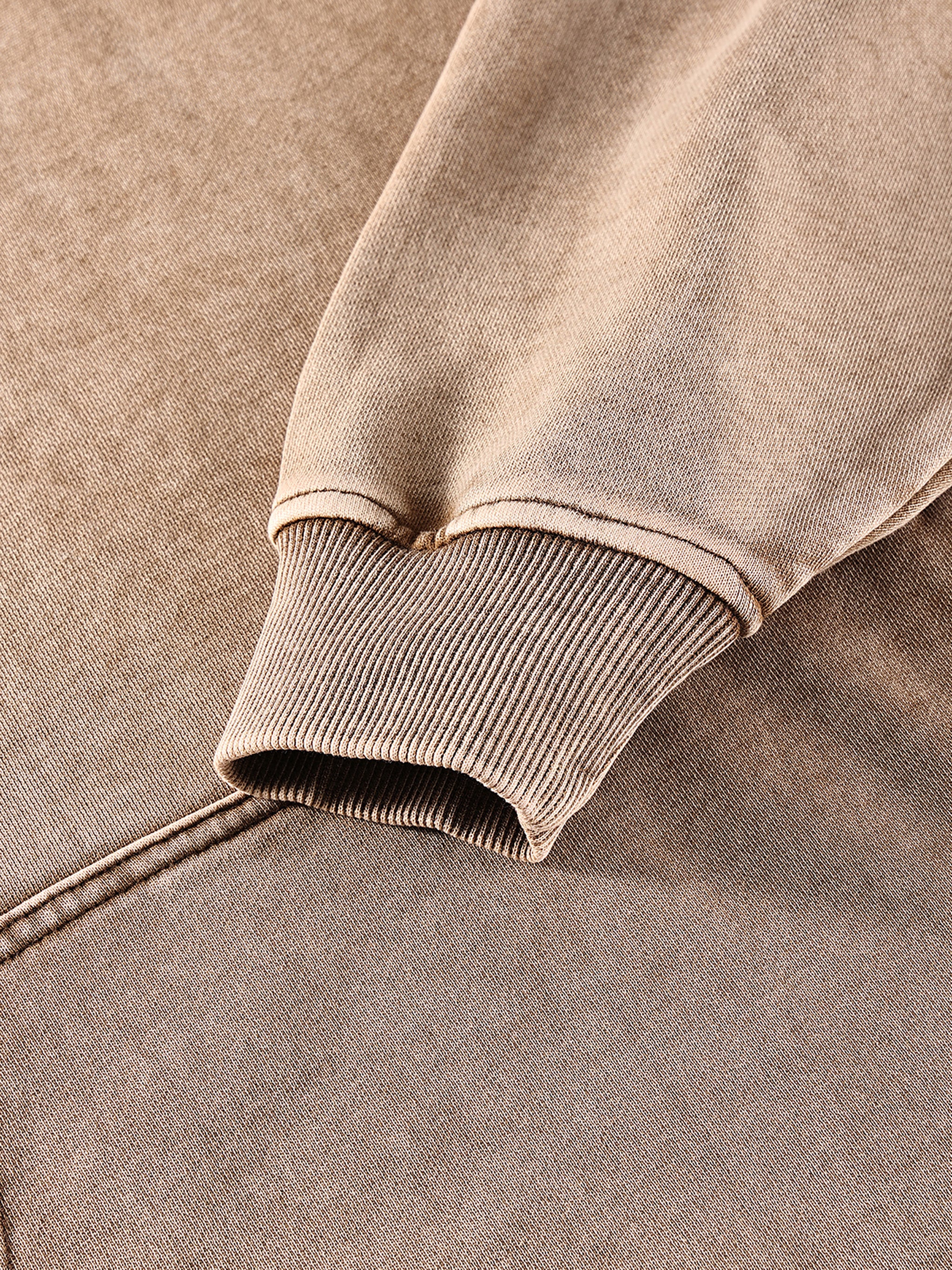 Snow Washed Loose Hoodie