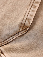 Snow Washed Loose Hoodie