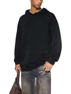 Snow Washed Loose Hoodie