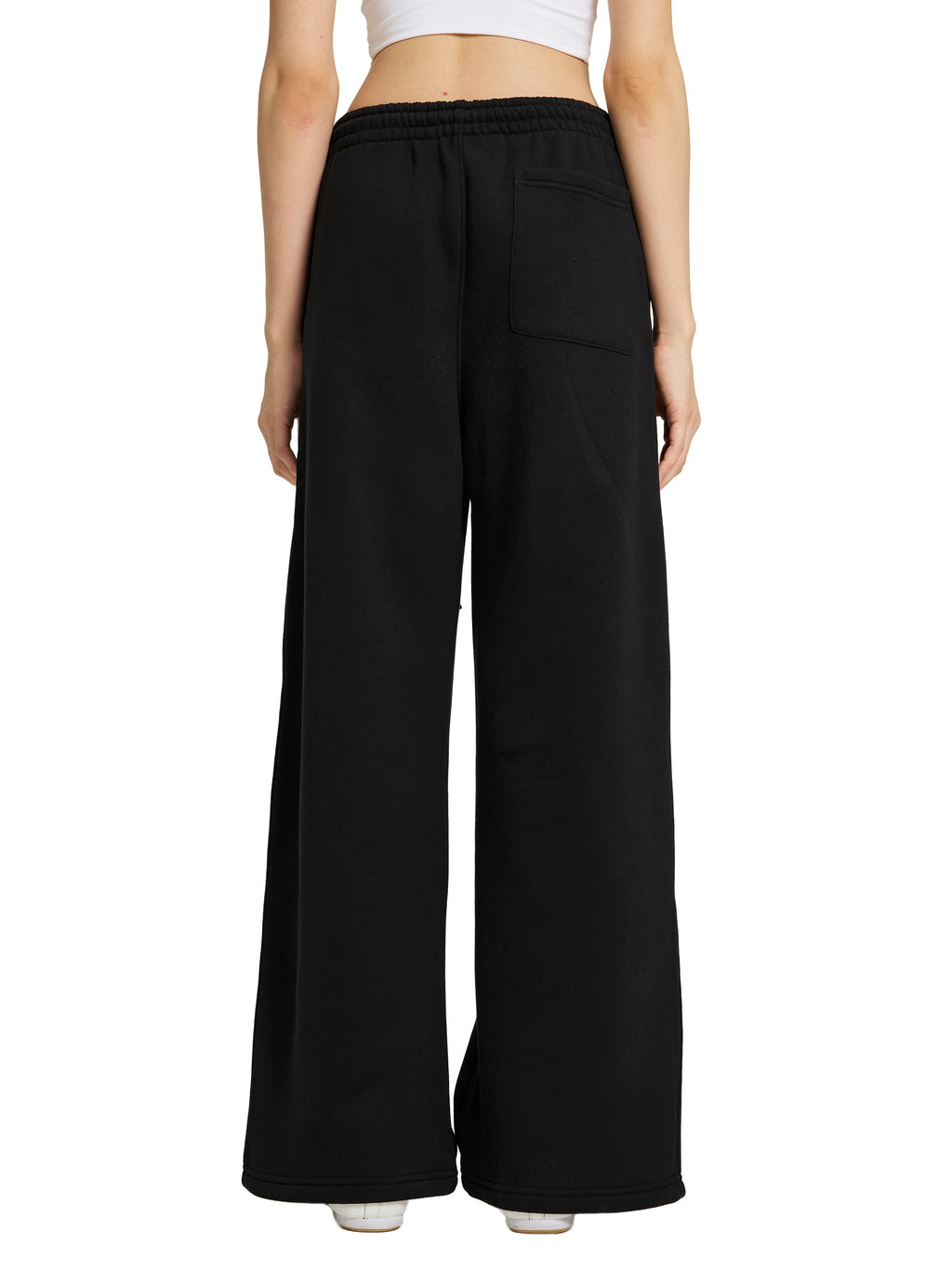 Fleece Straight-Leg Sweatpants