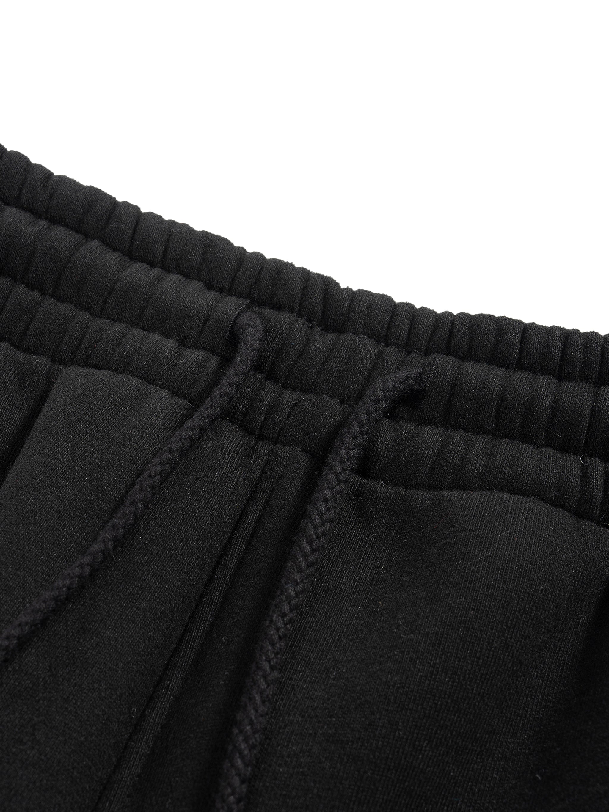 Fleece Straight-Leg Sweatpants