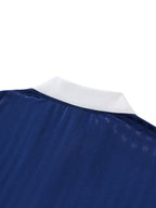 Contrast Stripe Soccer Jersey