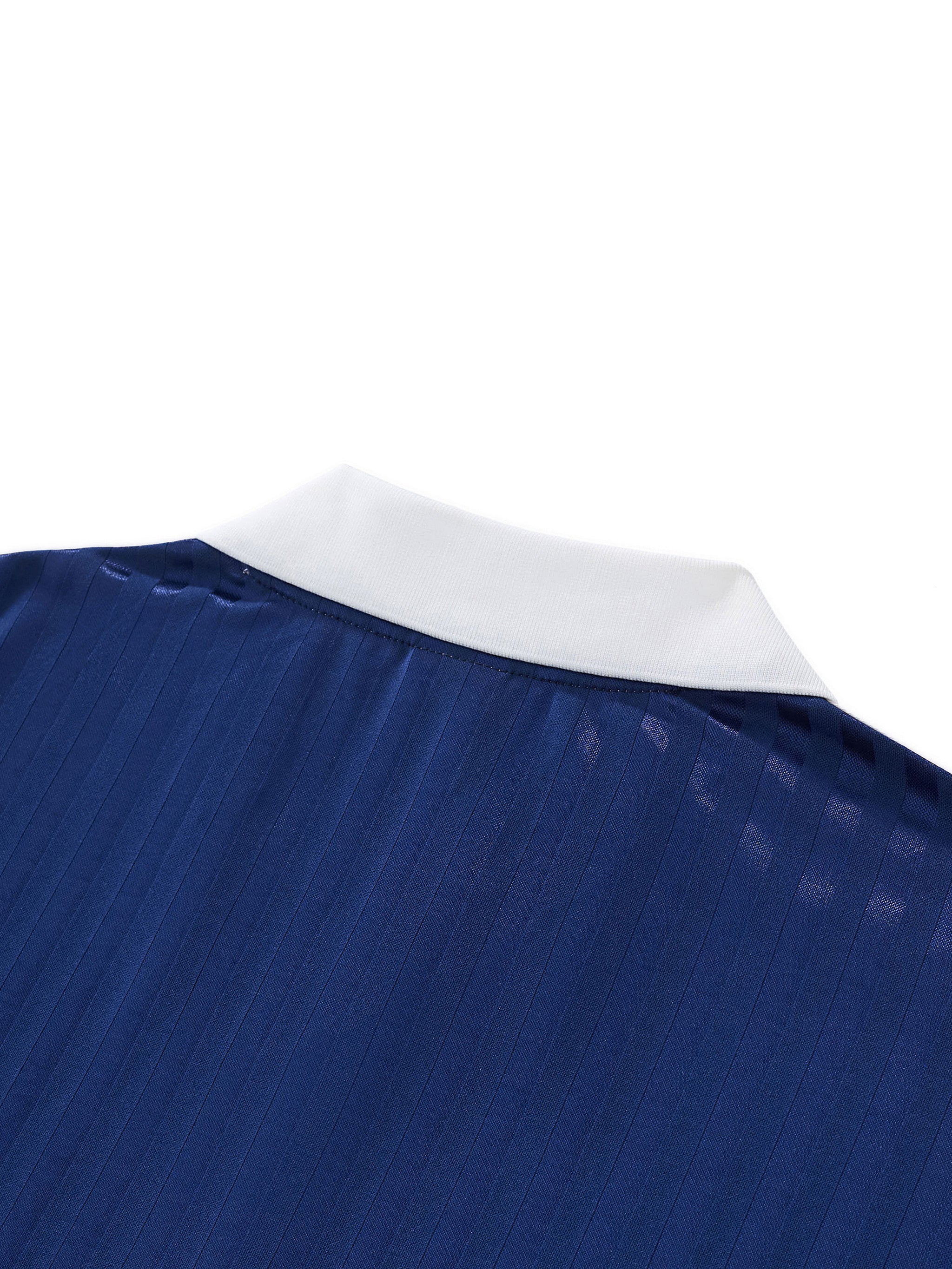 Contrast Stripe Soccer Jersey
