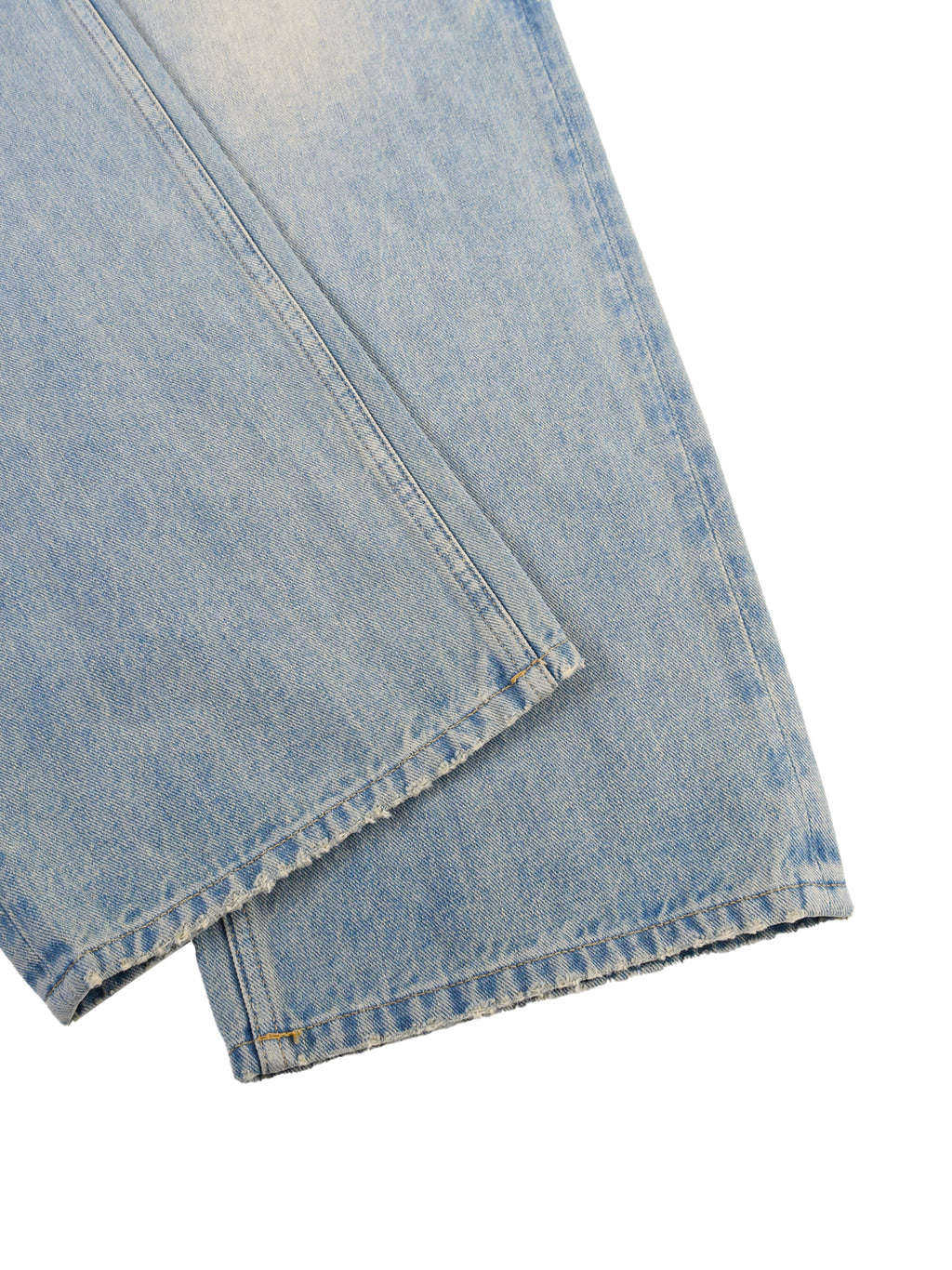 Sunfade Raw-Hem Denim