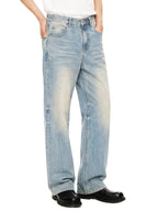 Sunfade Raw-Hem Denim
