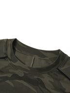 Camo Loose Long Sleeve Tee
