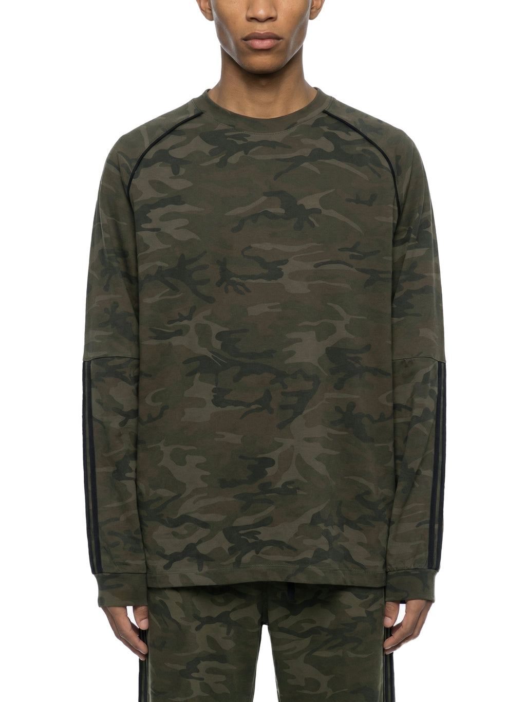 Camo Loose Long Sleeve Tee