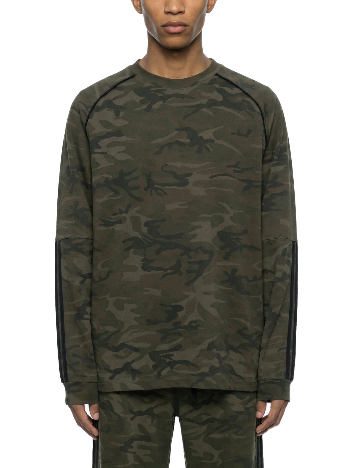 Camo Loose Long Sleeve Tee