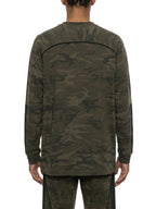 Camo Loose Long Sleeve Tee