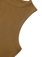 Fitted Crewneck Crop Tank