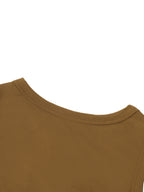Fitted Crewneck Crop Tank