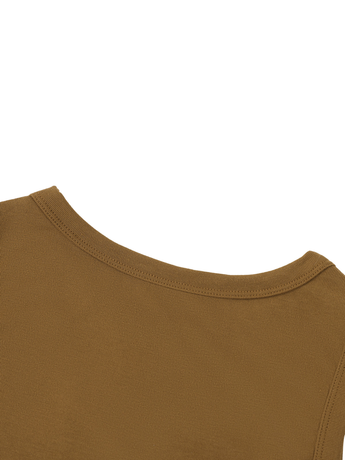 Fitted Crewneck Crop Tank