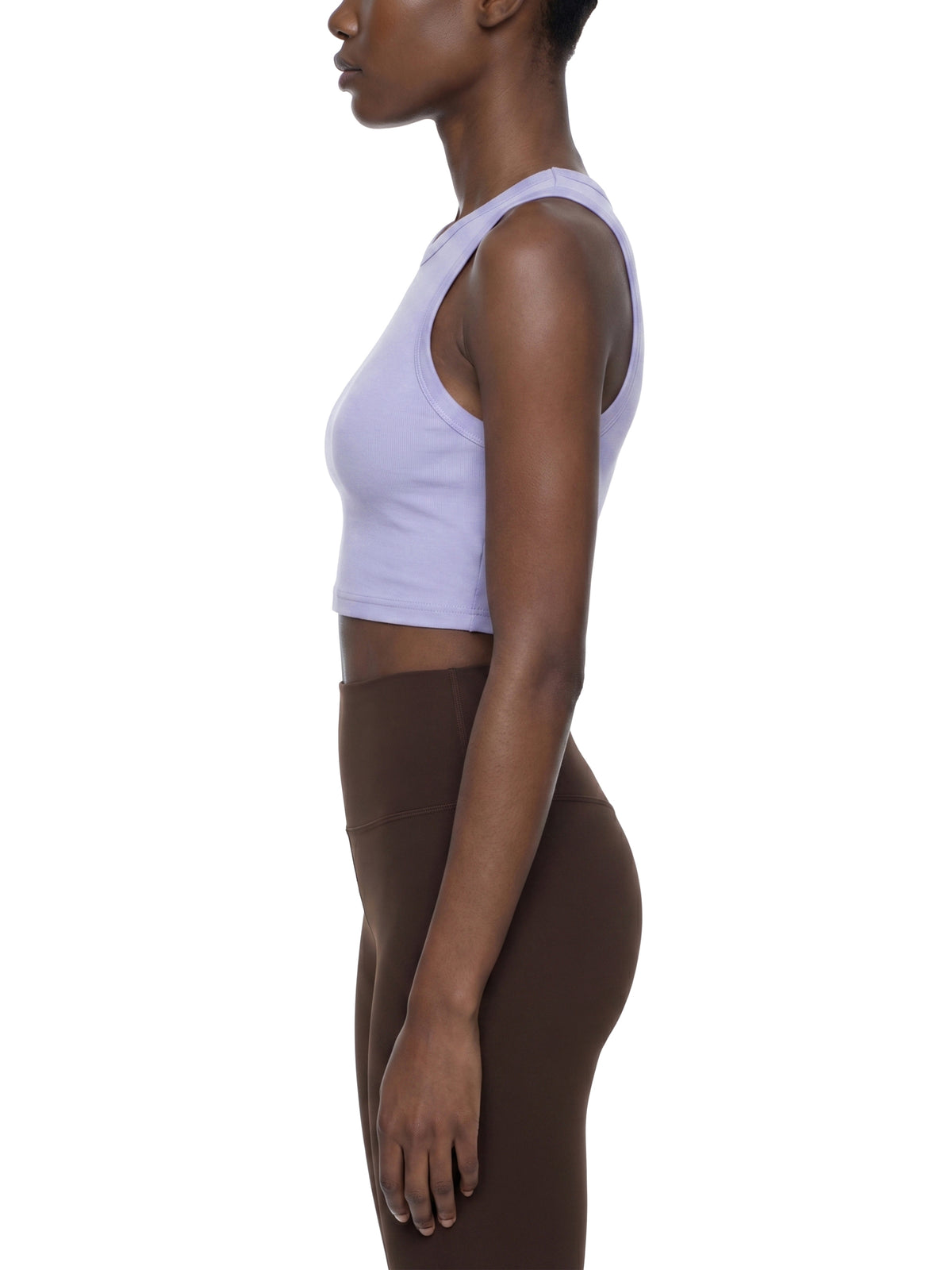 Fitted Crewneck Crop Tank