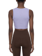 Fitted Crewneck Crop Tank
