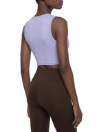 Fitted Crewneck Crop Tank