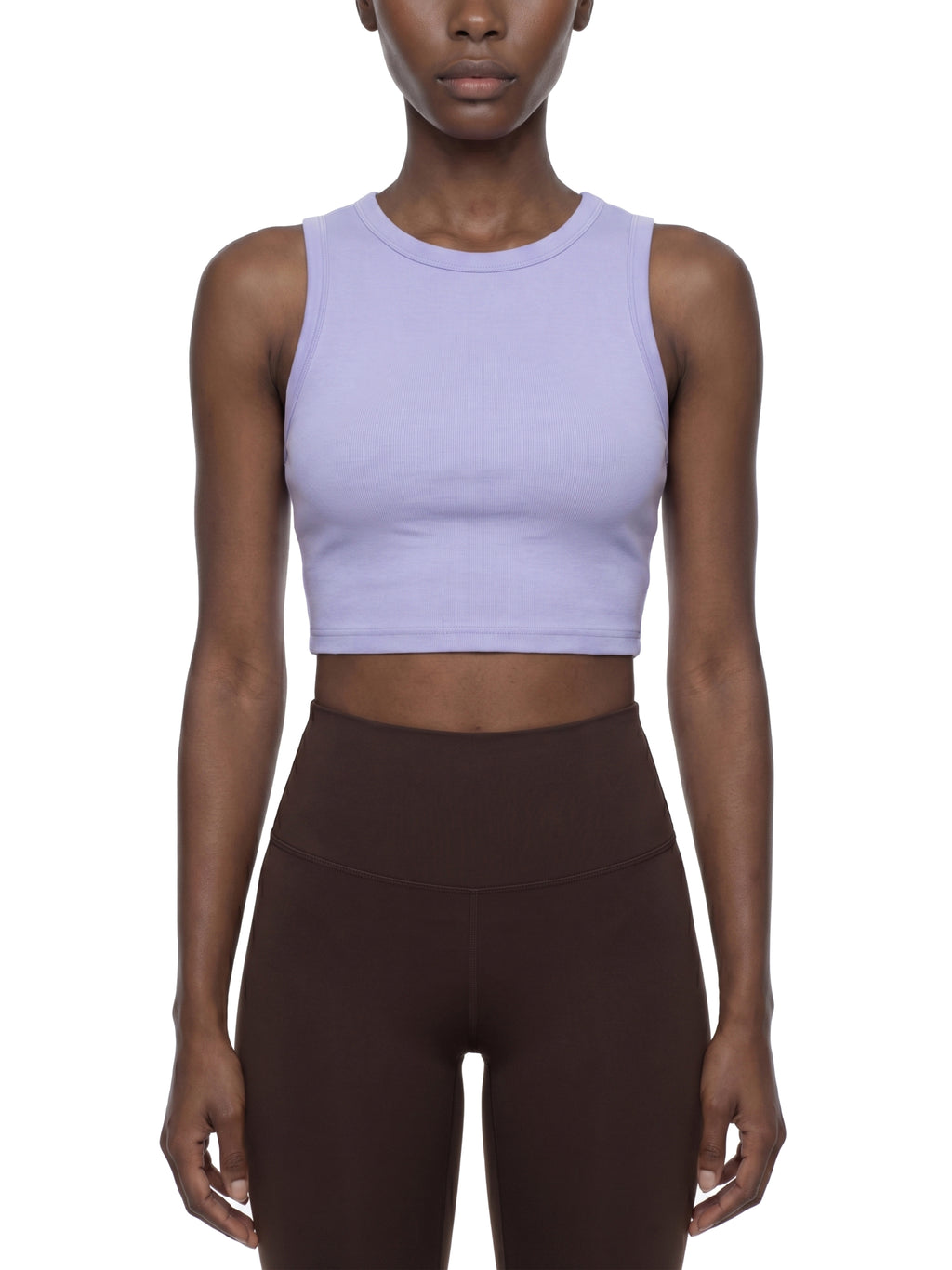 Fitted Crewneck Crop Tank